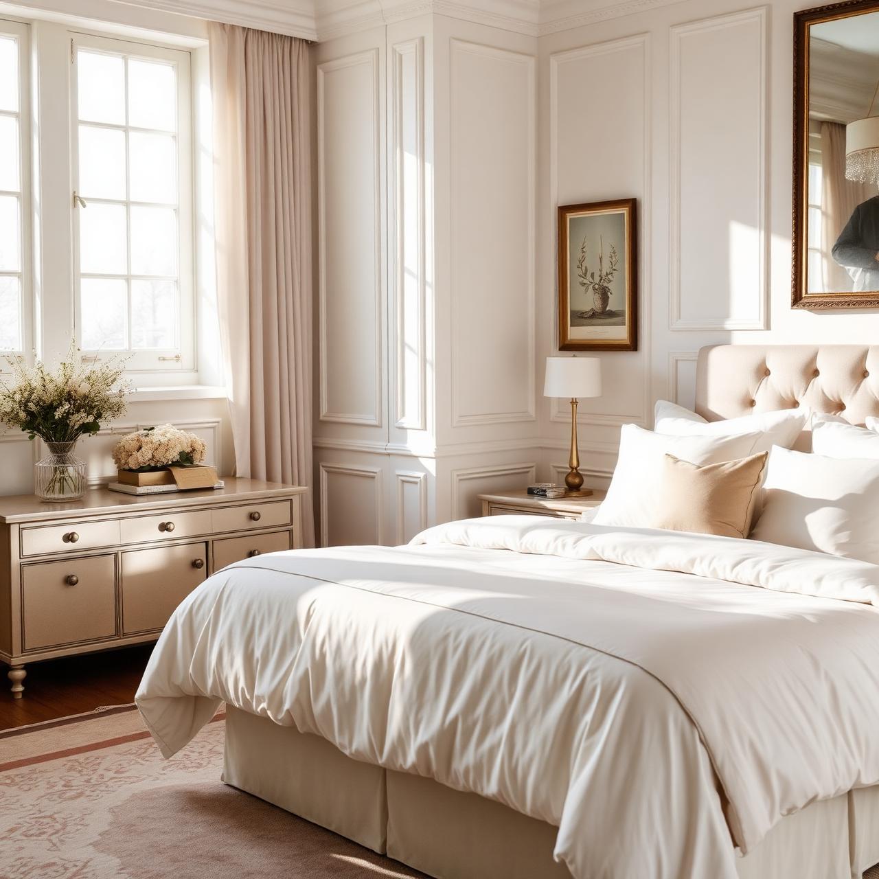 Beautifully cleaned bedroom